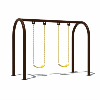 Buy Premium 2-Seat Outdoor Swing Set in Saudi Arabia – Commercial Grade for Parks & Schools