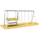 Outdoor Kids Swing Set