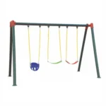 space saving kids swing set