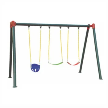 space saving kids swing set