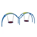 Curved Playground Nest Swing