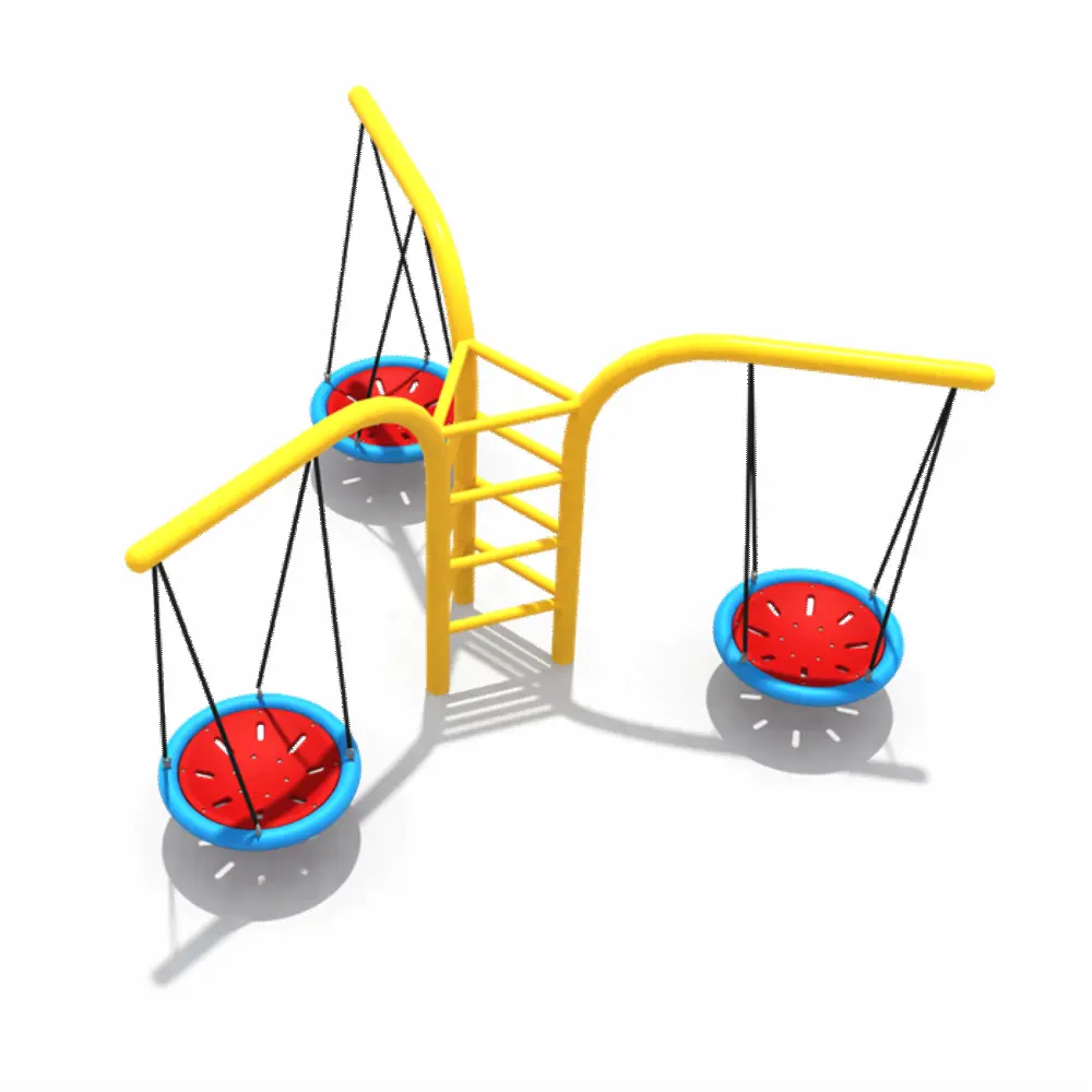 Multi-Arm Nest Swing System multi arm kids nest swing with climbing ladder