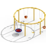 Premium Circular Outdoor Swing
