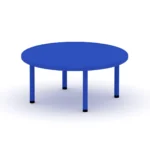 Kids Round Table with 6 Chairs – Multiple Colors