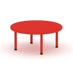 Kids Round Table with 6 Chairs – Multiple Colors