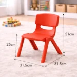 kid chair – red – All Colors