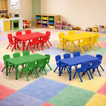 Rectangular Kids Classroom Table
