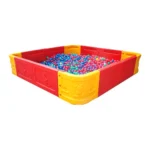 large kids ball pit fence indoor play area