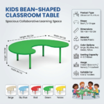 Bean Shaped kids’ classroom activity table | Nursery Furniture