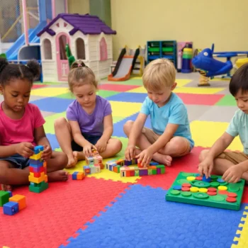 EVA Foam Floor Mats | Interlocking Kids Play Tiles