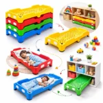 Plastic Space saving Baby Bed (without mattress)