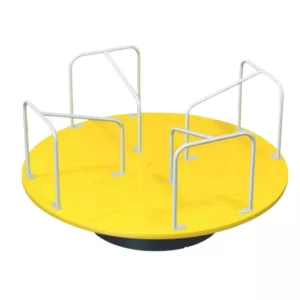 Outdoor Toddler Roundabout with Safety Rails