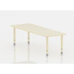 Adjustable Rectangle Kids Wodden Activity Table 120×60cm – Adjustable Height