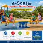 Outdoor Spring Seesaw for Kids