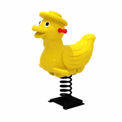 duck spring rider for kids outdoor playground