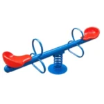 2-seater outdoor spring seesaw for kids playground