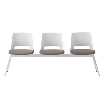 Bestuhl L-10 U-30 Armless Three Seater Lobby Bench with Leather Seats in Saudi Arabia