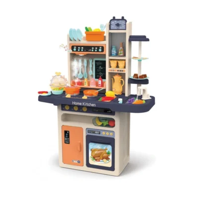 65-Piece Complete Play Kitchen Set – Everything Included
