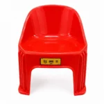 Red Kids Plastic Tub Chair