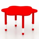 Flower Shaped Adjustable Wooden Kids Activity Table