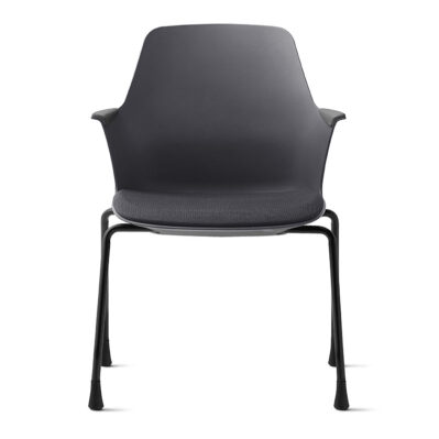 Bestuhl Plot 4-Leg Meeting Chair with Padded Seat, Integrated Armrests & Stackable Design in Saudi Arabia