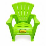 Kids Plastic Lounge Chair with Armrests