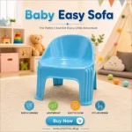 Red Kids Plastic Tub Chair