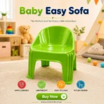Red Kids Plastic Tub Chair