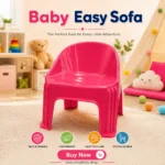 Red Kids Plastic Tub Chair