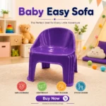 Red Kids Plastic Tub Chair