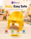 Red Kids Plastic Tub Chair