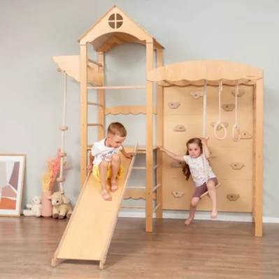 Kids Wooden Climbing Tower – Saudi Arabia