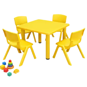 plastic tables and chairs