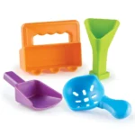 Four Sensory Scoops for Sand, Sifting and Pouring
