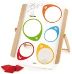 Kids Bean Bag Target Board with Numbered Scoring Holes