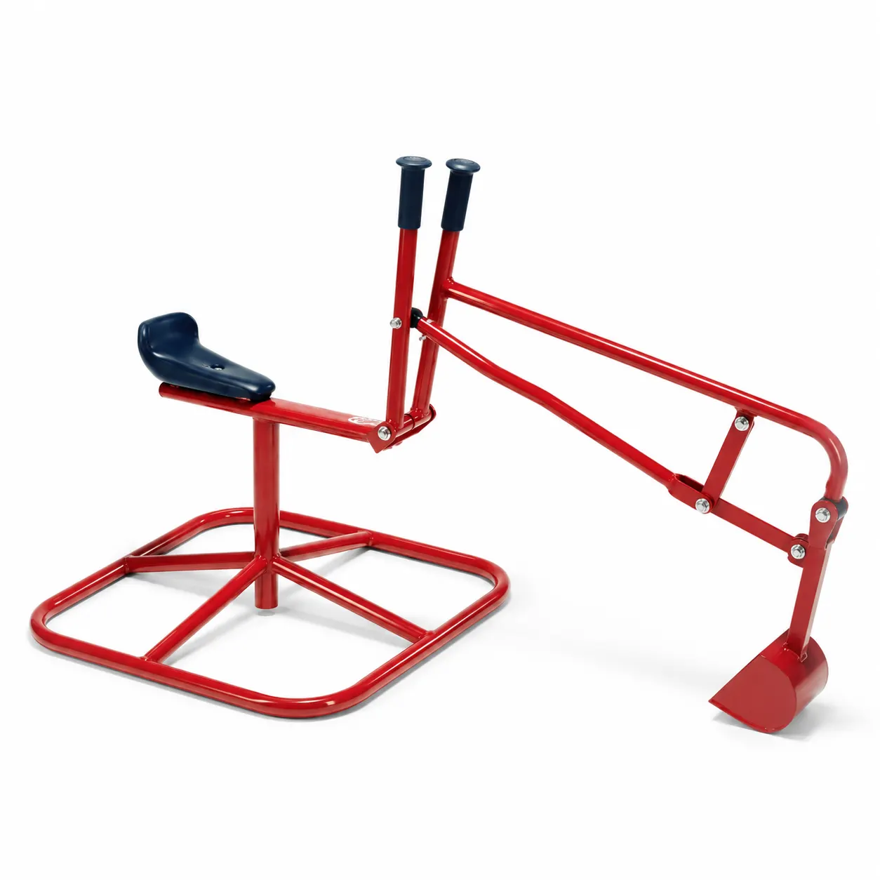 Red Playground Digger Ride-On Toy